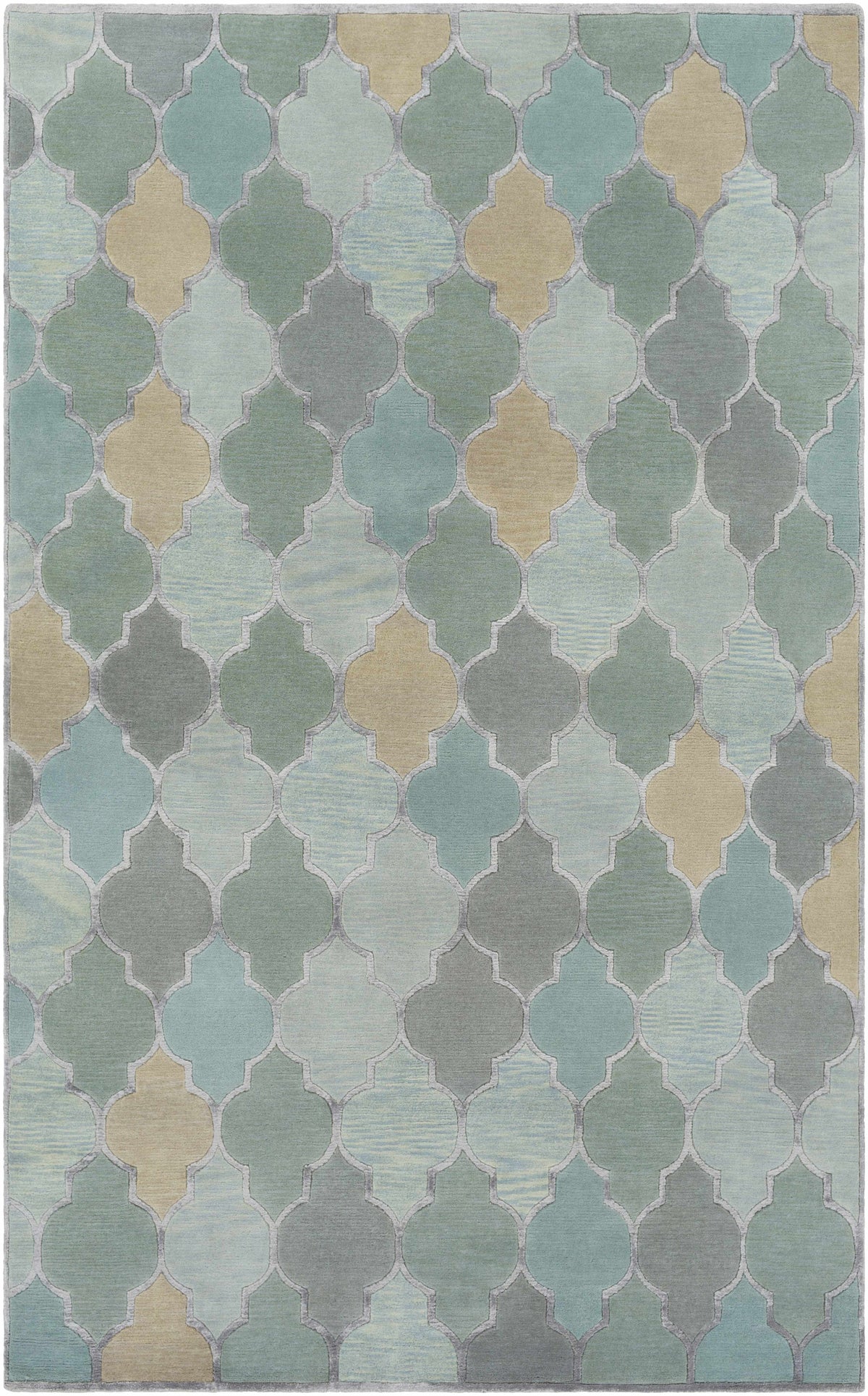 Mugal IN-8615 Hand Knotted Rug