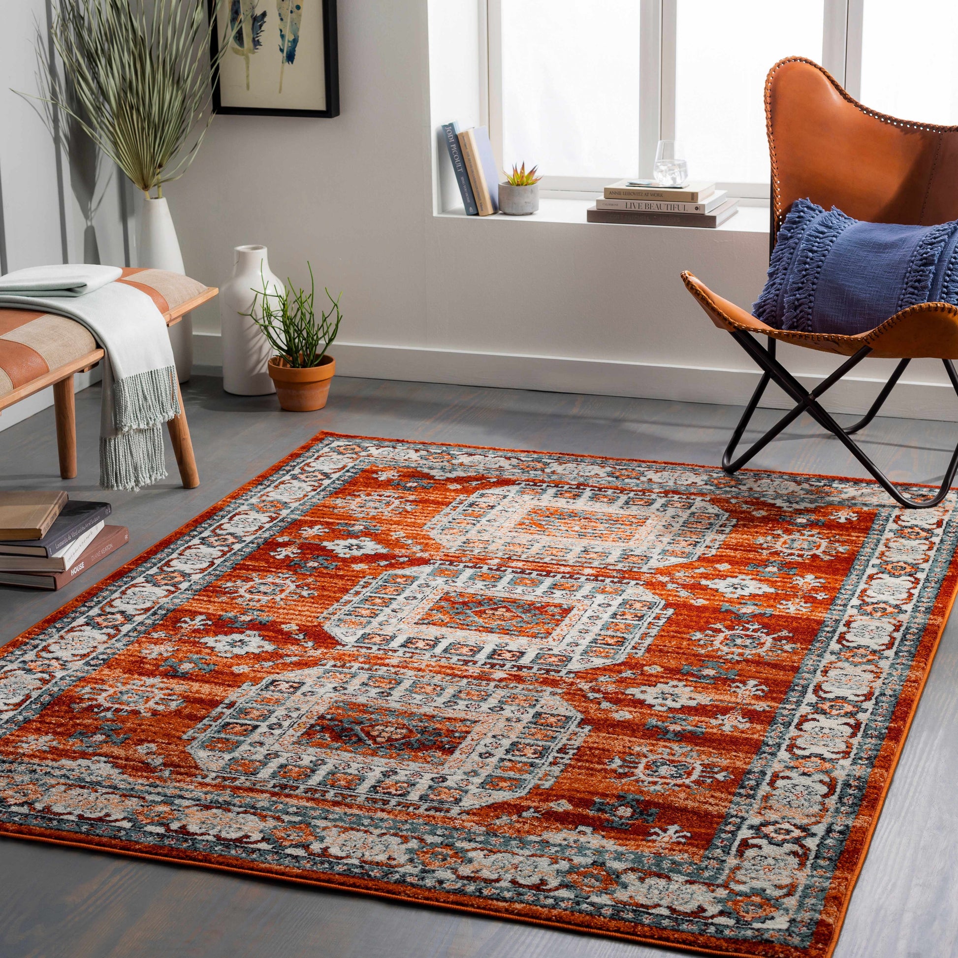 Tevazu TVZ-2350 Machine Woven Rug
