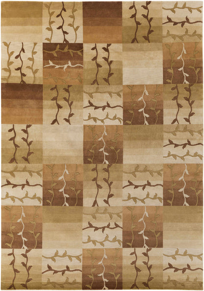 Mugal IN-8084 Hand Knotted Rug
