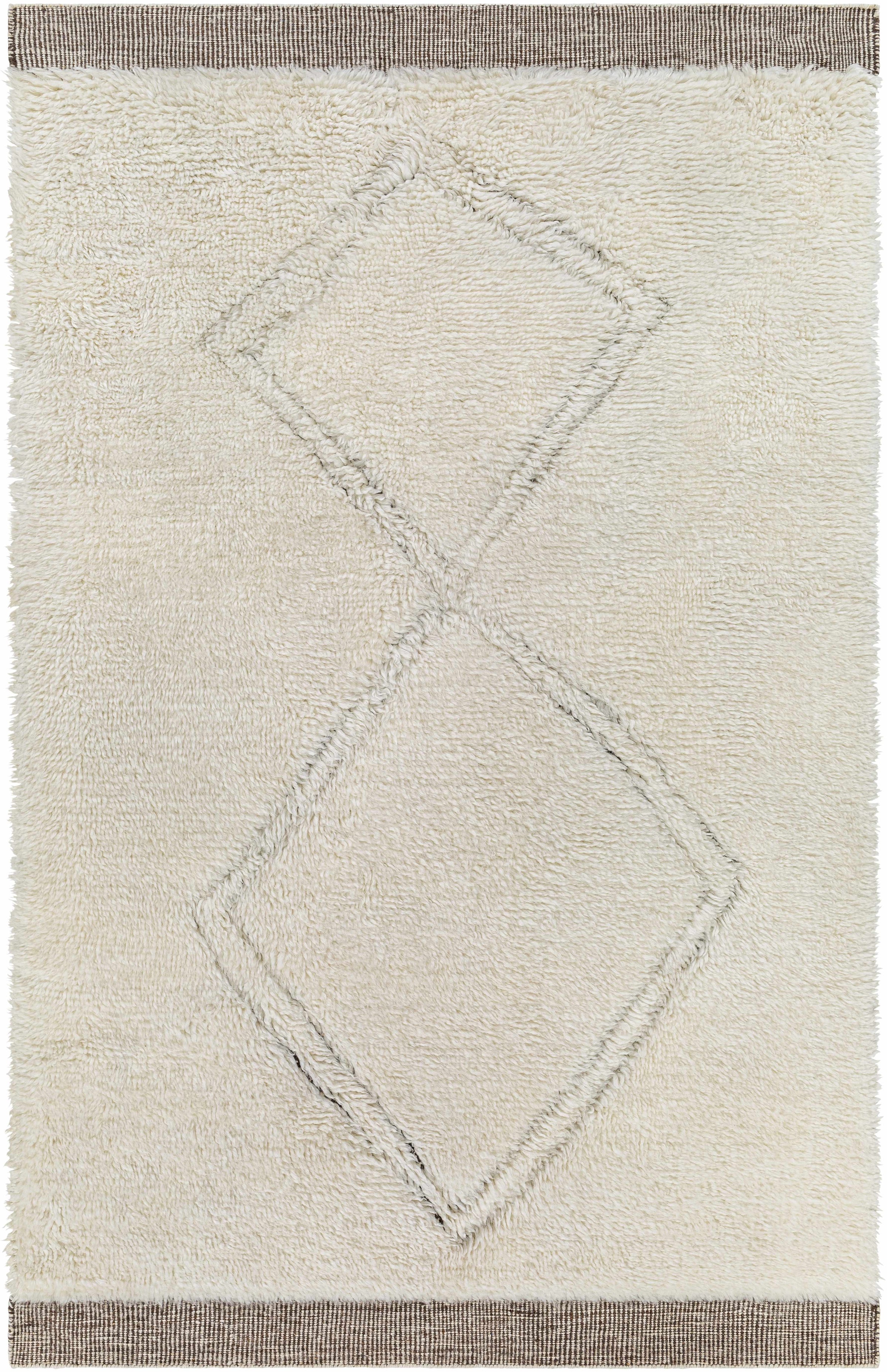 Oatmeal Hand Knotted 100% NZ Wool Global Rectangle Handmade rug, Indoor use only, no fringe, non-washable. runner also available