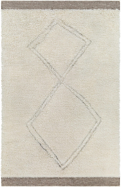Oatmeal Hand Knotted 100% NZ Wool Global Rectangle Handmade rug, Indoor use only, no fringe, non-washable. runner also available