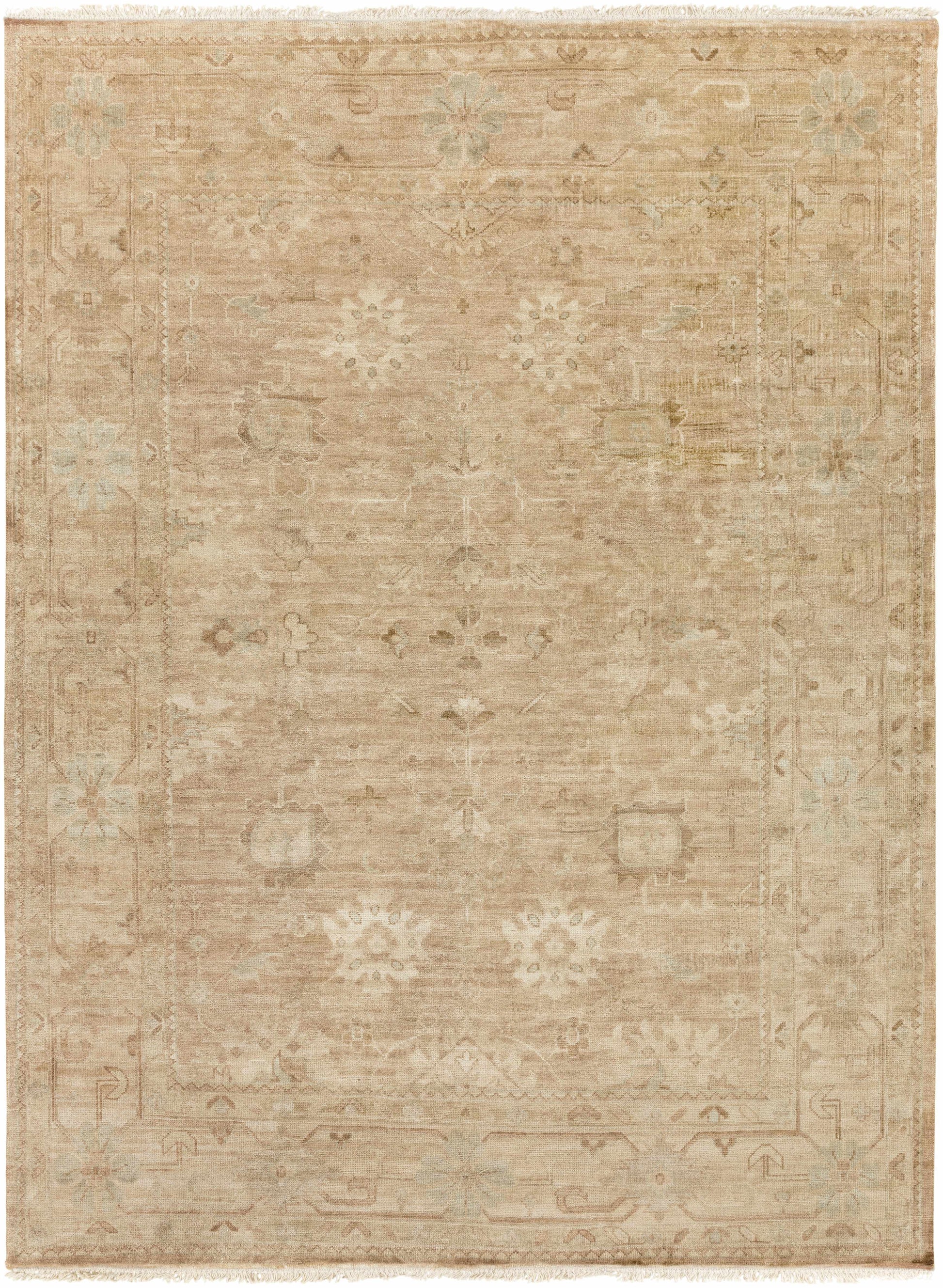 Hillcrest HIL-9012 Hand Knotted Rug