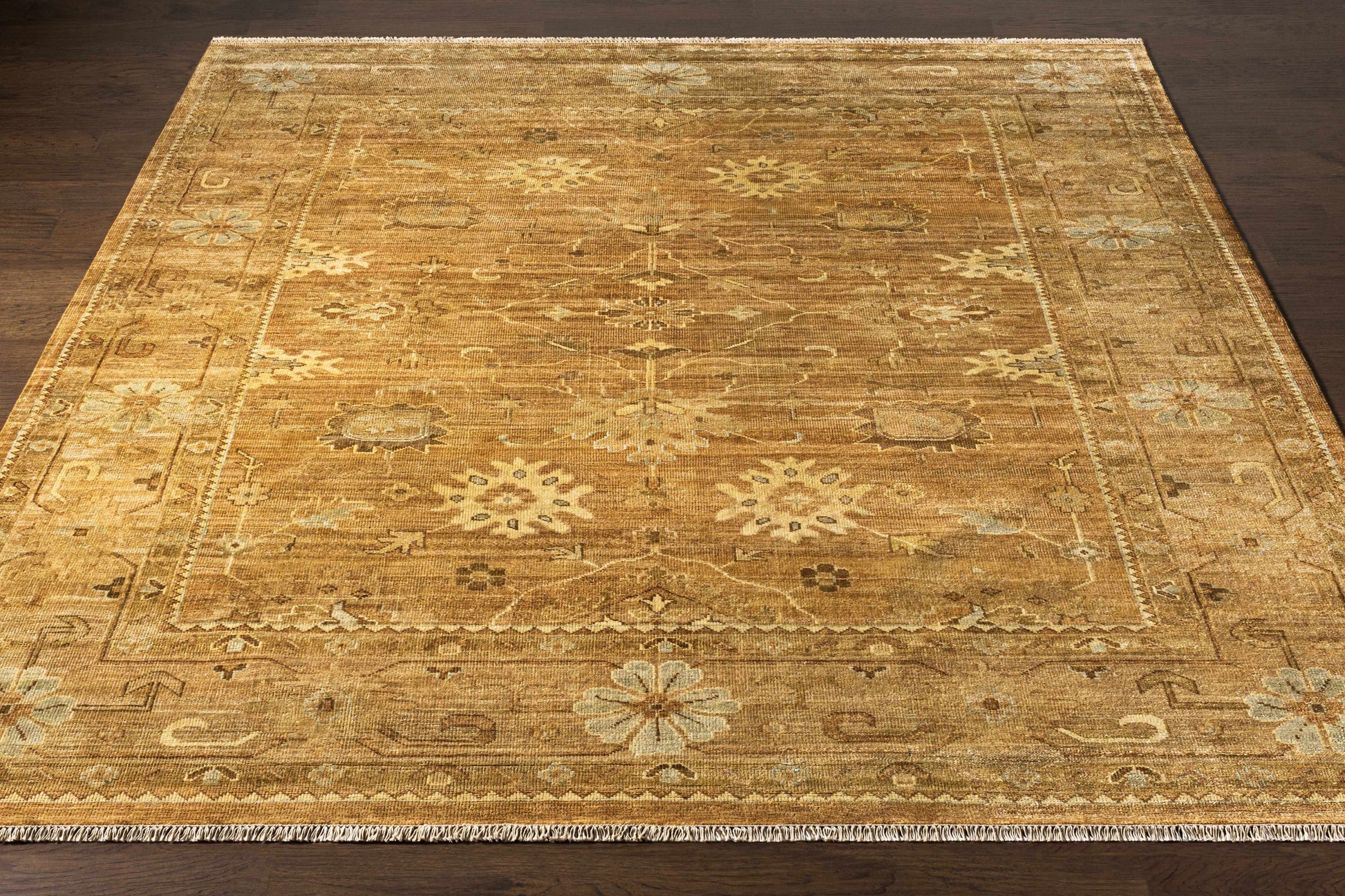 Hillcrest HIL-9012 Hand Knotted Rug
