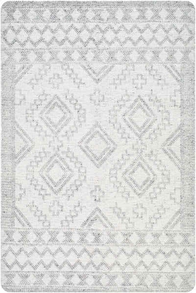 White Hand Woven 100% Recycled PET Yarn Global Rectangle Handmade rug, Indoor use only, no fringe, non-washable. runner also available