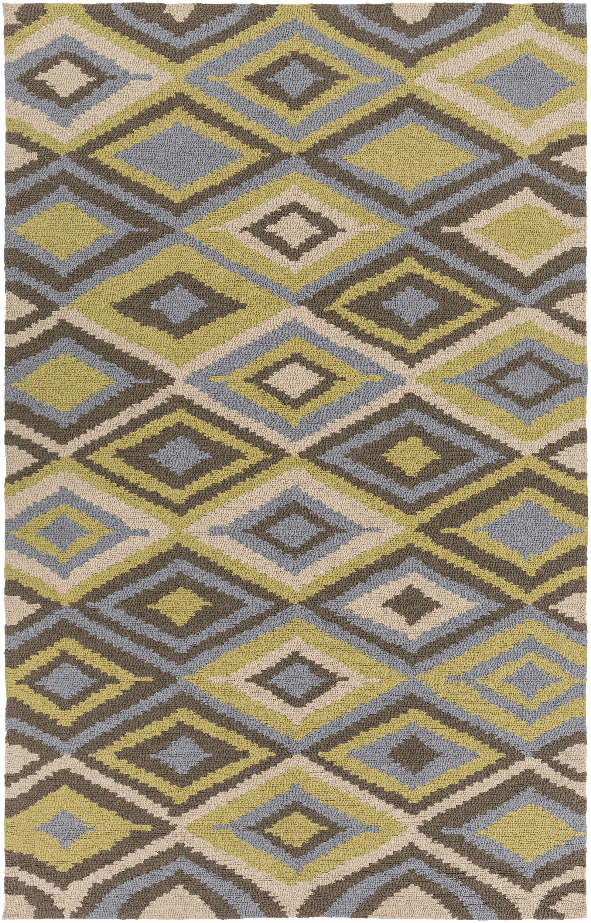 Rain RAI-1232 Hand Hooked Rug