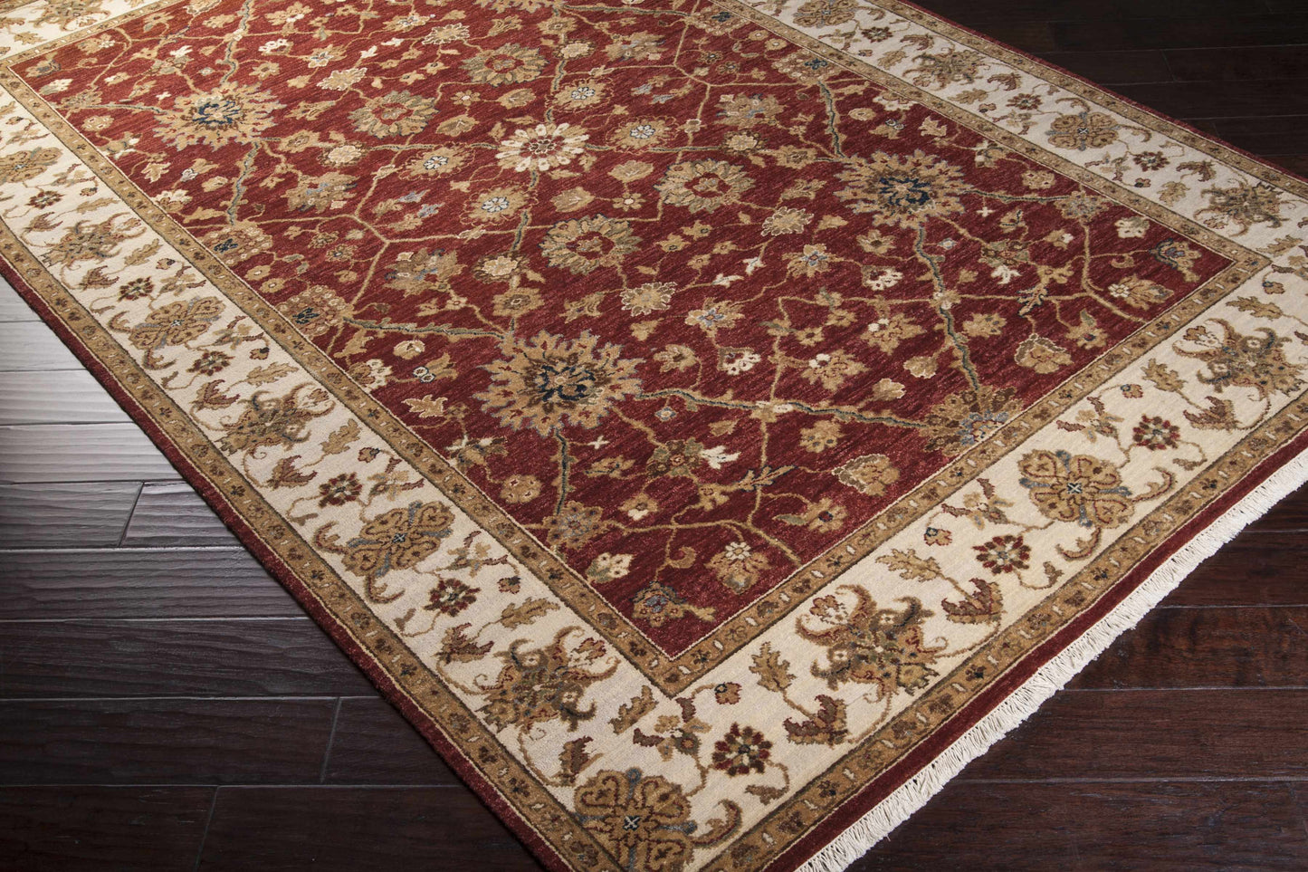 Cambridge CMB-8003 Hand Knotted Rug