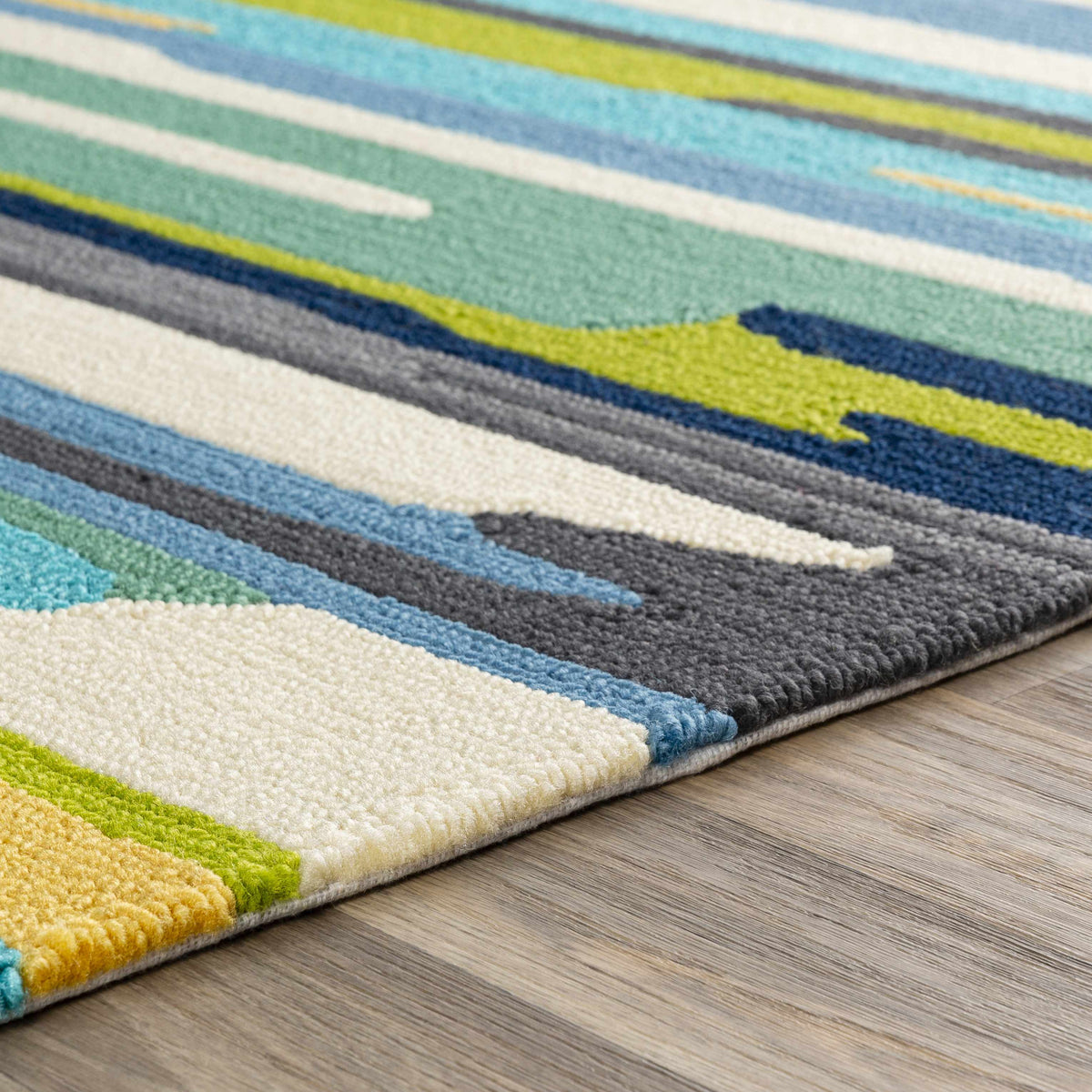 Rain RAI-1270 Hand Hooked Rug