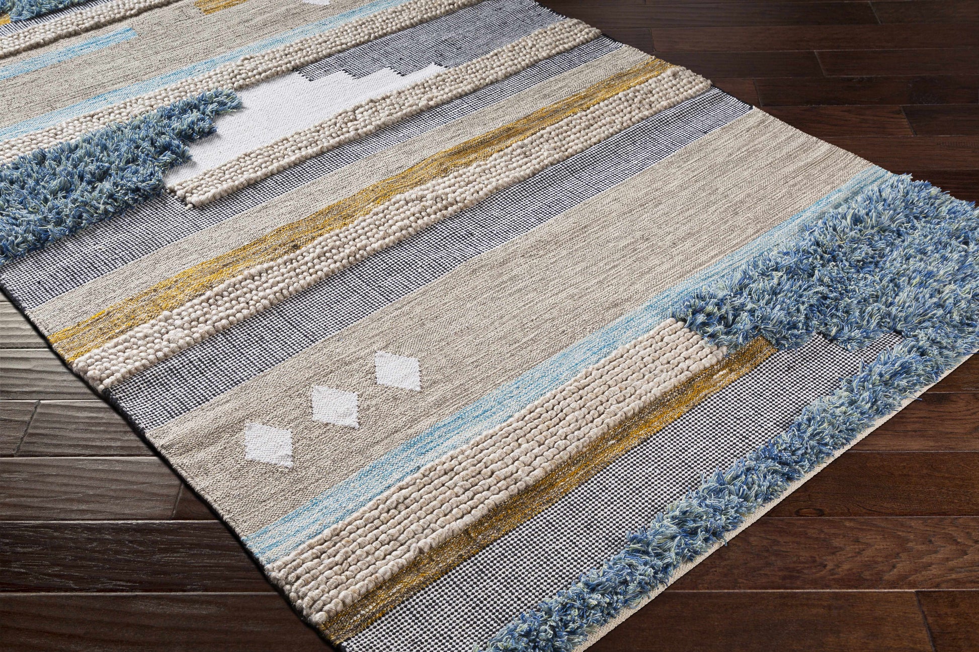 Quenby QUE-2301 Hand Woven Rug