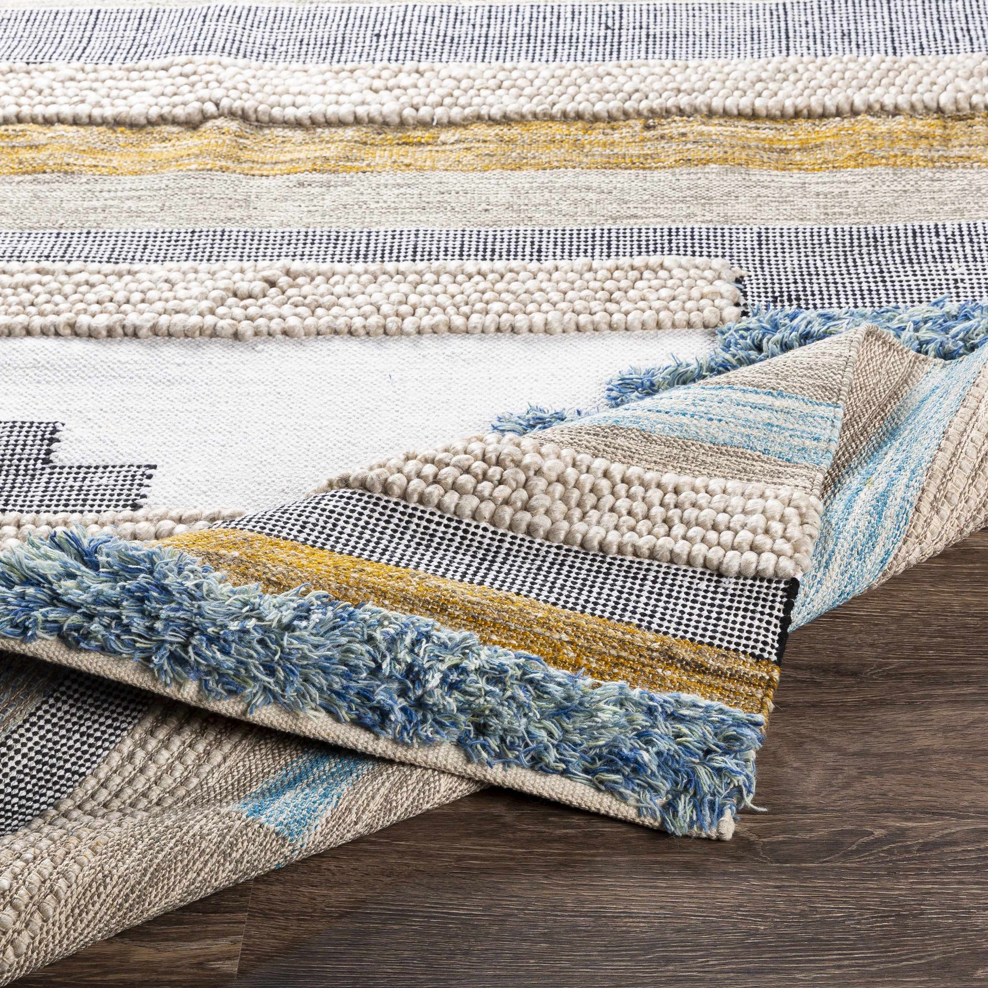 Quenby QUE-2301 Hand Woven Rug