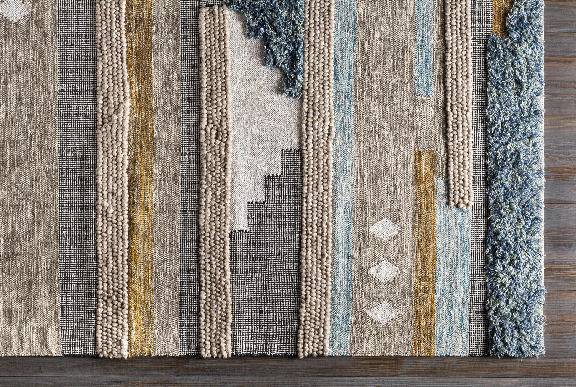 Quenby QUE-2301 Hand Woven Rug