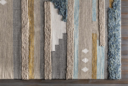 Quenby QUE-2301 Hand Woven Rug