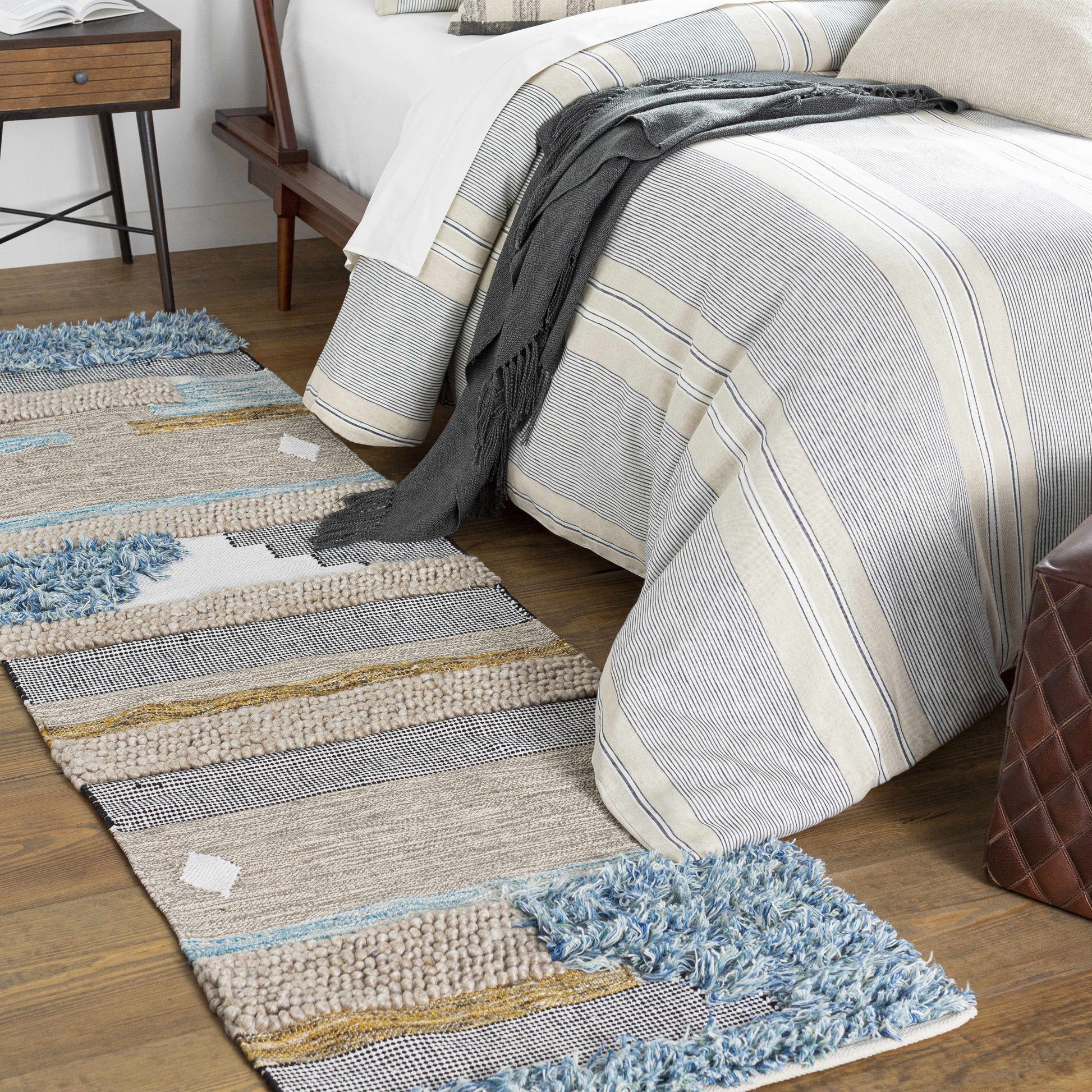 Quenby QUE-2301 Hand Woven Rug