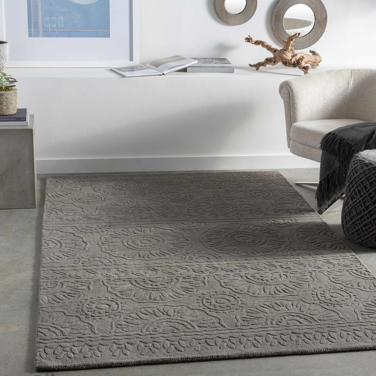Taraash TRH-2300 Hand Loomed Rug