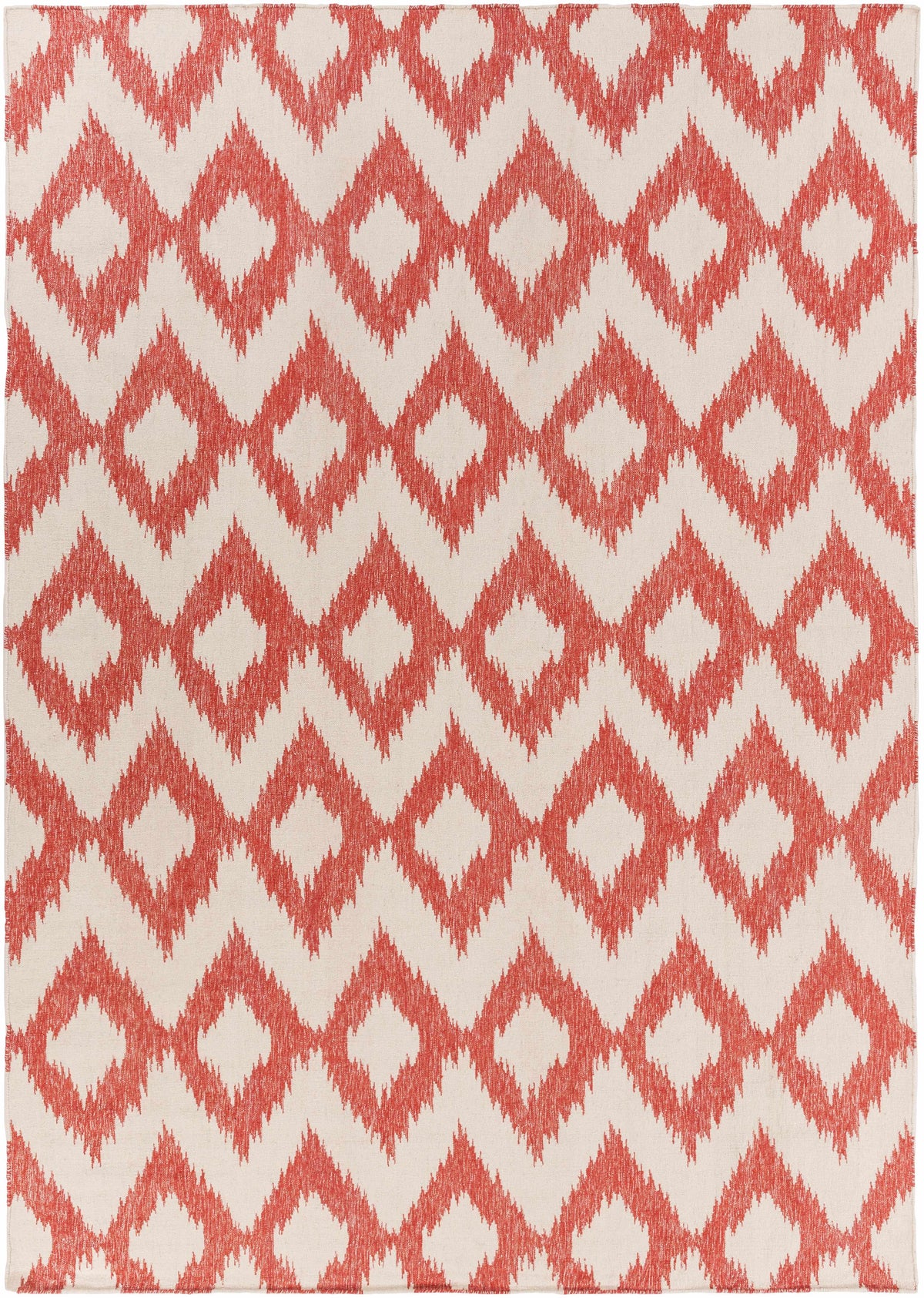Cream Hand Woven 100% Wool Modern Rectangle Handmade rug, Indoor use only, no fringe, non-washable. runner also available
