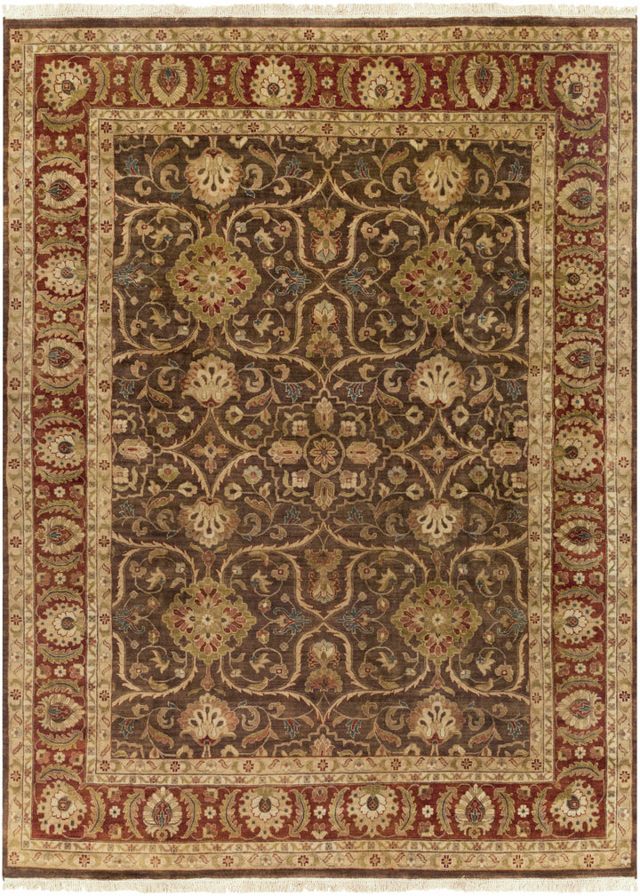 Light Brown Hand Knotted 100% NZ Wool Traditional Rectangle Handmade rug, Indoor use only, no fringe, non-washable. round, runner also available