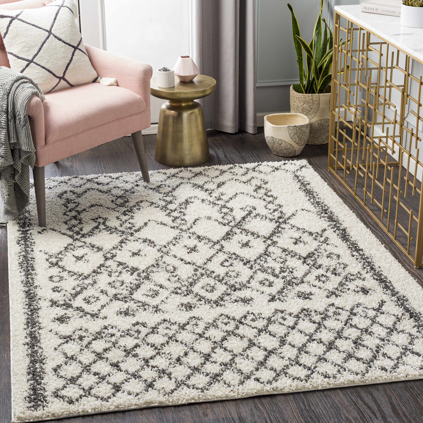 Taza Shag TZS-2301 Machine Woven Rug