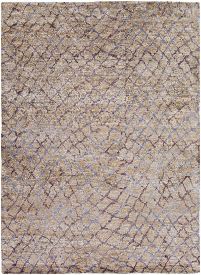 Dusty Sage Hand Knotted 100% Viscose Modern Rectangle Handmade rug, Indoor use only, no fringe, non-washable. runner also available