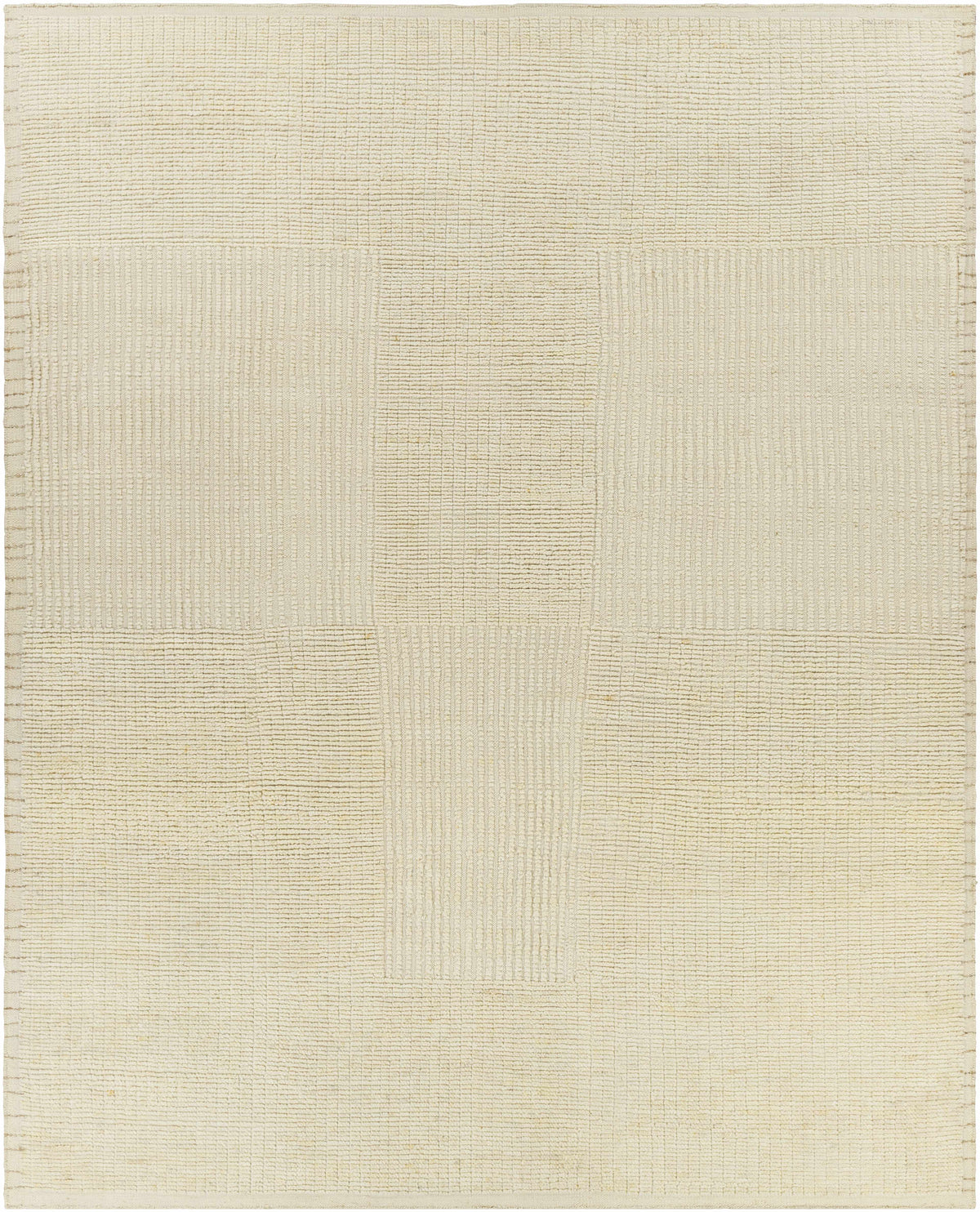 Beige Hand Knotted 100% Wool Global Rectangle Handmade rug, Indoor use only, no fringe, non-washable. runner also available