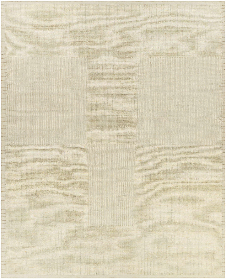 Beige Hand Knotted 100% Wool Global Rectangle Handmade rug, Indoor use only, no fringe, non-washable. runner also available