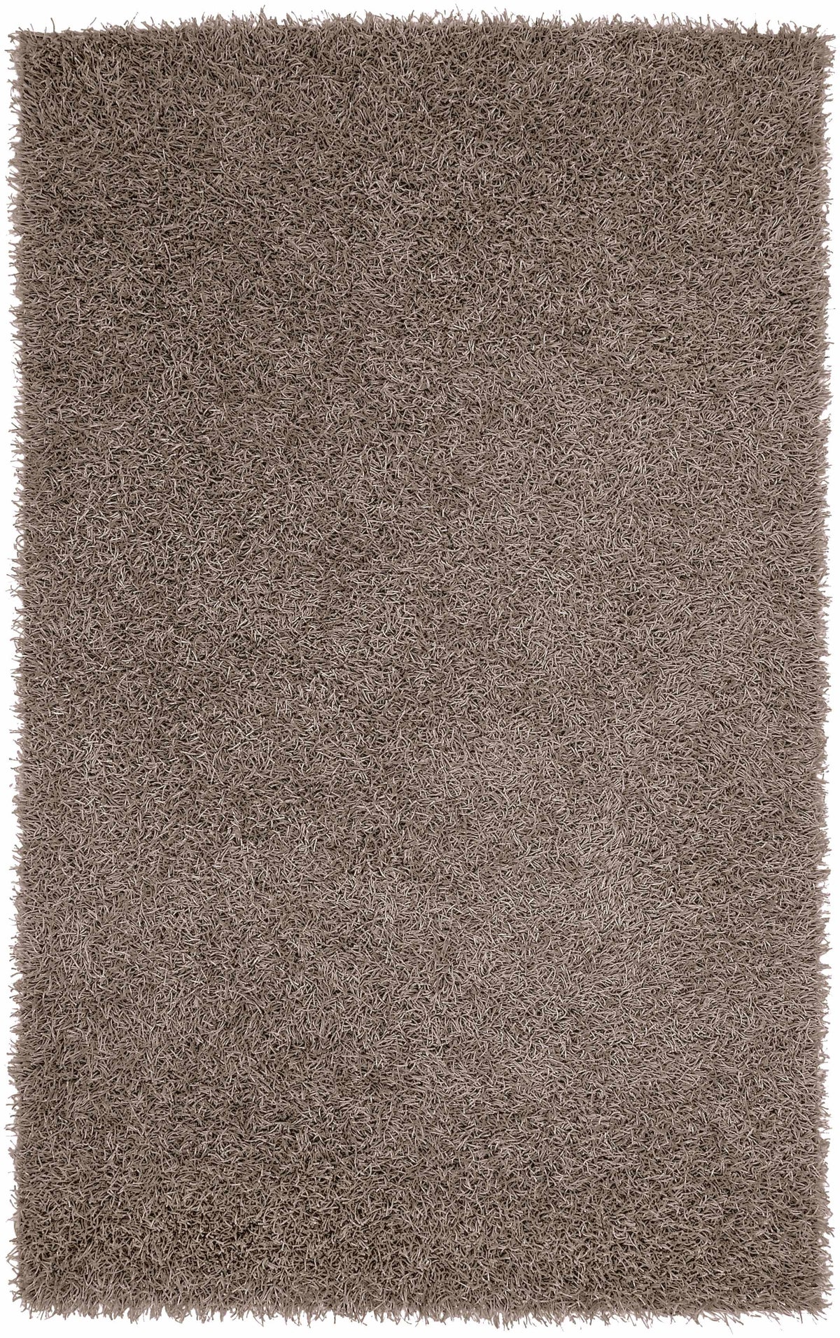 Brown Hand Woven 100% Polyester Modern Rectangle Handmade rug, Indoor use only, no fringe, non-washable.