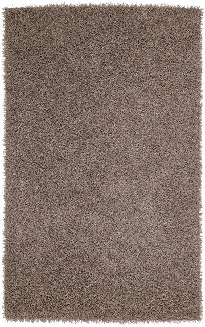 Brown Hand Woven 100% Polyester Modern Rectangle Handmade rug, Indoor use only, no fringe, non-washable.