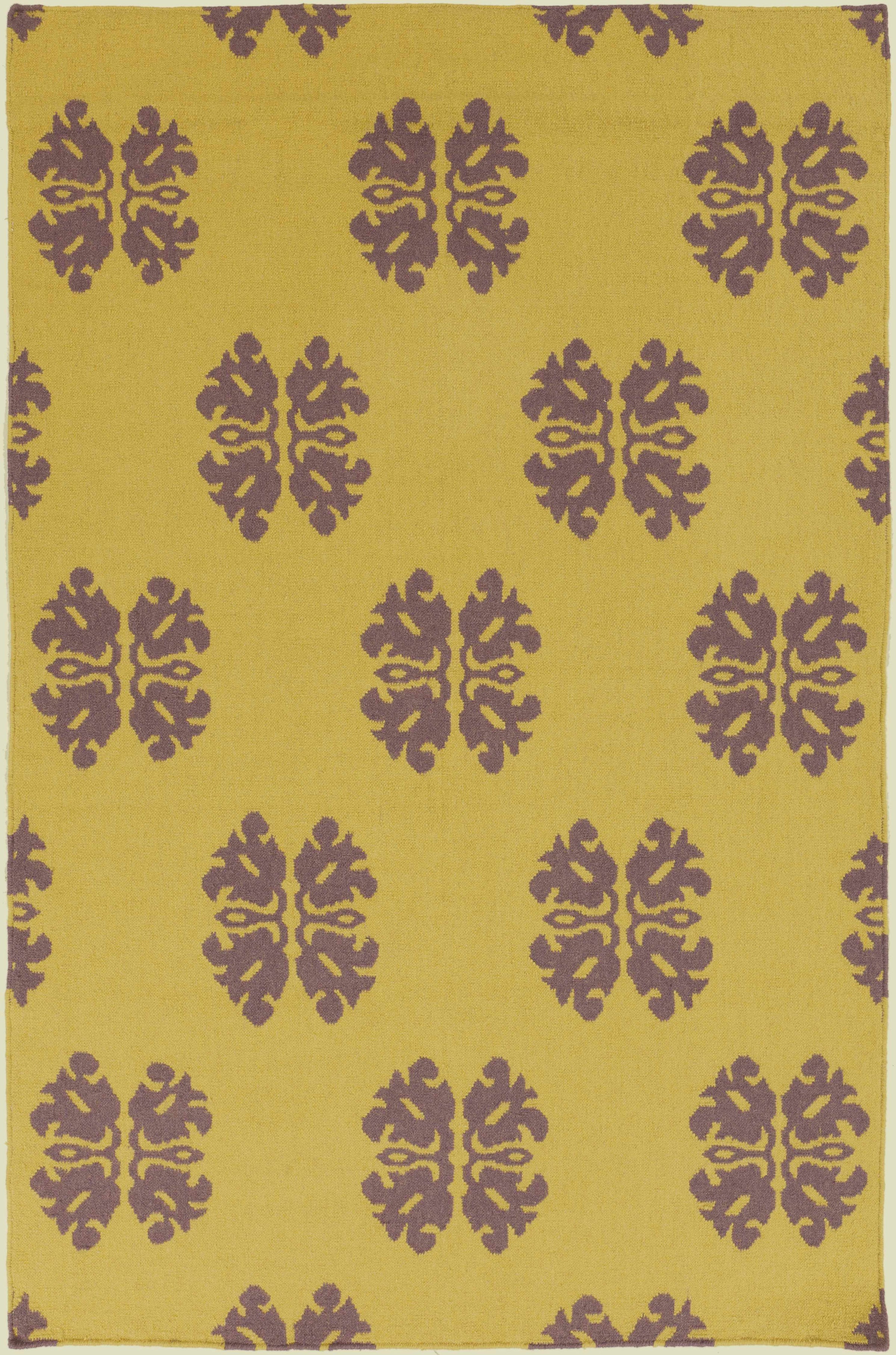 Olive Hand Woven 100% Wool Modern Rectangle Handmade rug, Indoor use only, no fringe, non-washable. runner also available