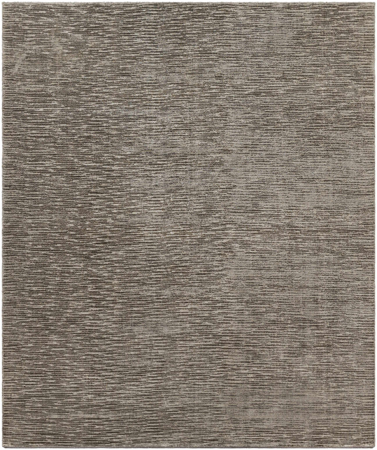 Medium Gray Hand Loomed 100% Viscose Modern Rectangle Handmade rug, Indoor use only, no fringe, non-washable.