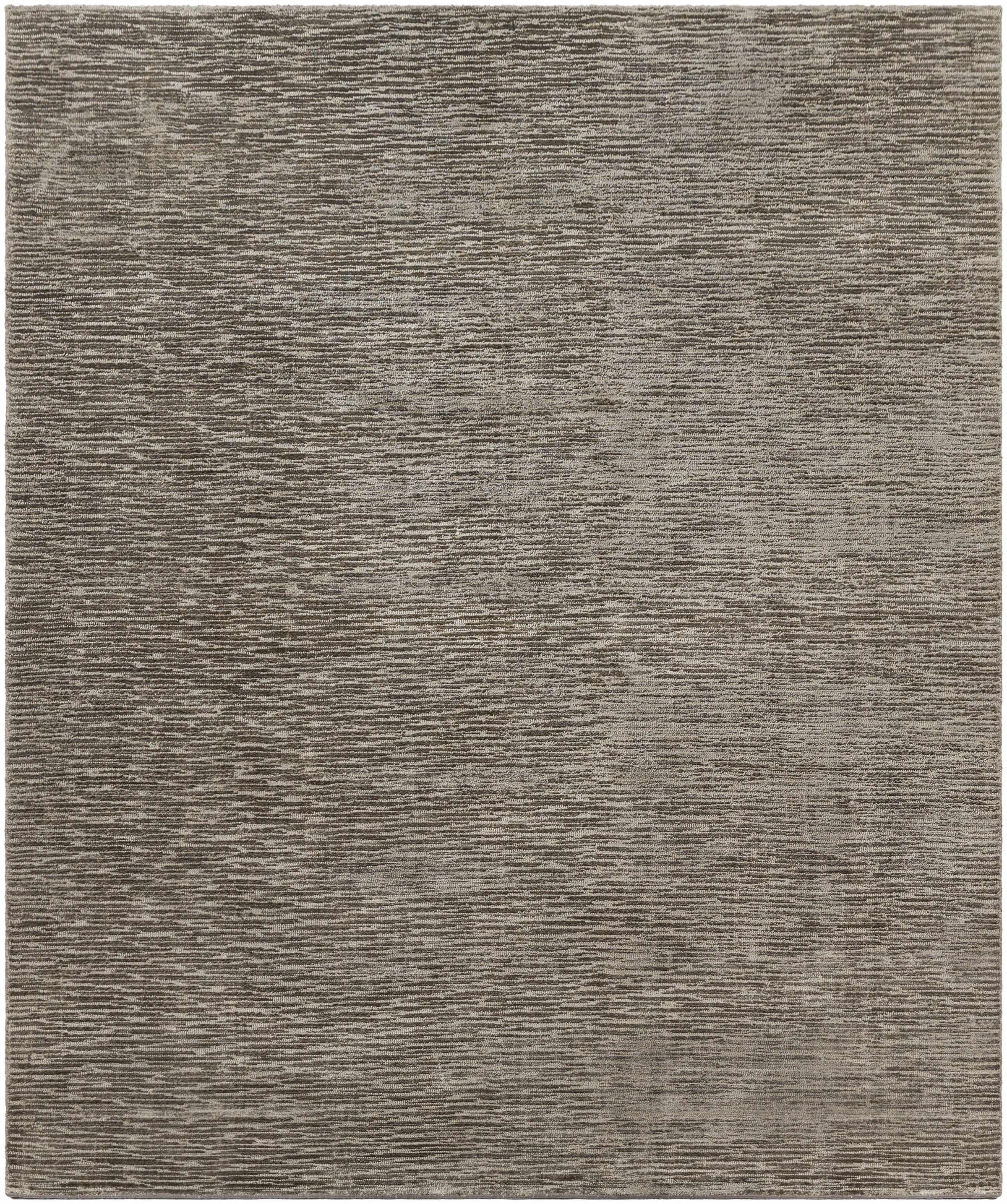 Medium Gray Hand Loomed 100% Viscose Modern Rectangle Handmade rug, Indoor use only, no fringe, non-washable.