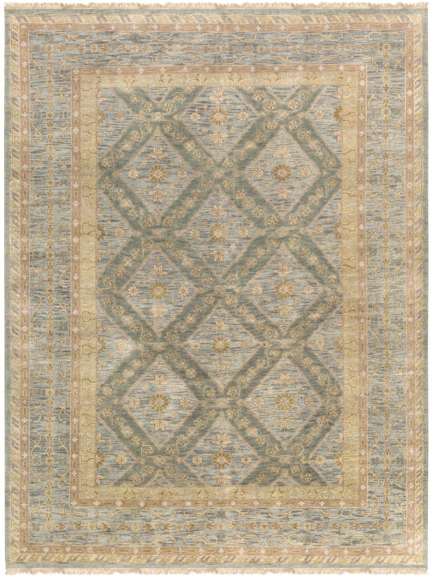 Zeus ZEU-7826 Hand Knotted Rug
