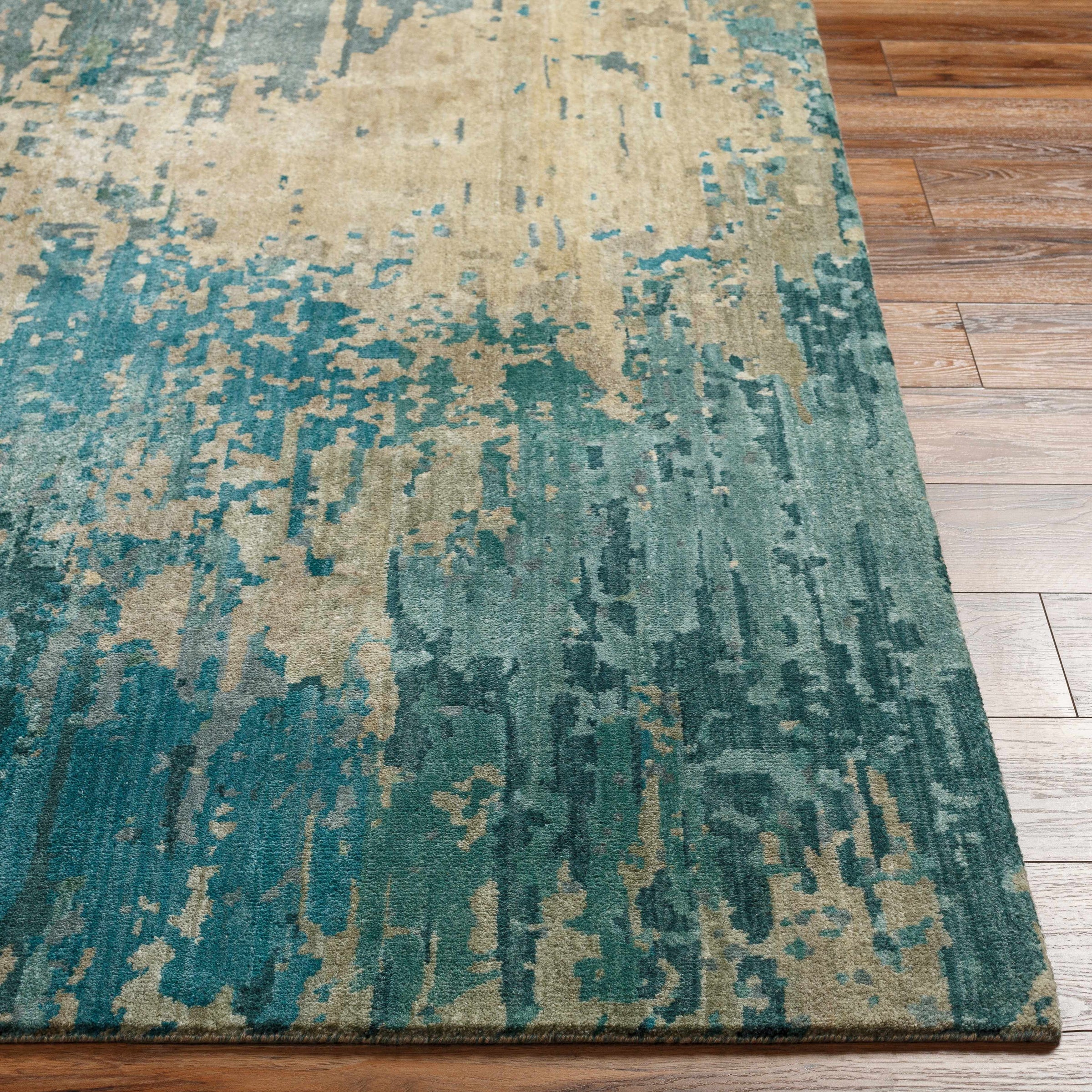 Watercolor WAT-5004 Hand Knotted Rug