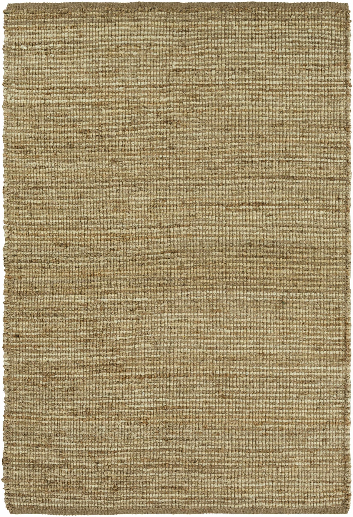 Grass Green Hand Woven 100% Jute Cottage Rectangle Handmade rug, Indoor use only, no fringe, non-washable.