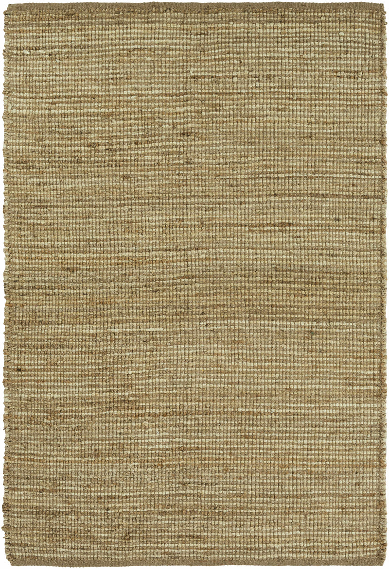 Grass Green Hand Woven 100% Jute Cottage Rectangle Handmade rug, Indoor use only, no fringe, non-washable.