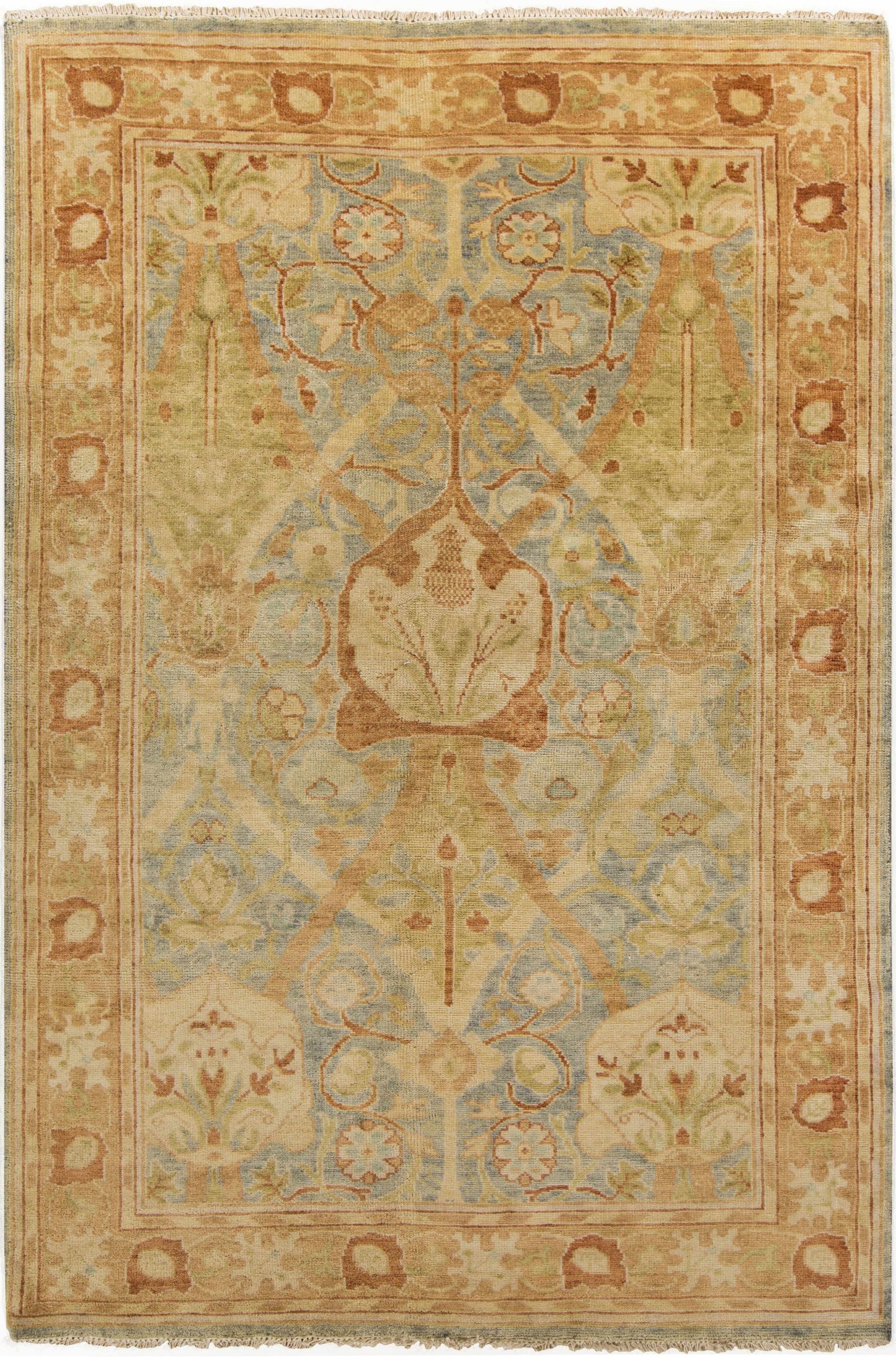 Hillcrest HIL-9022 Hand Knotted Rug