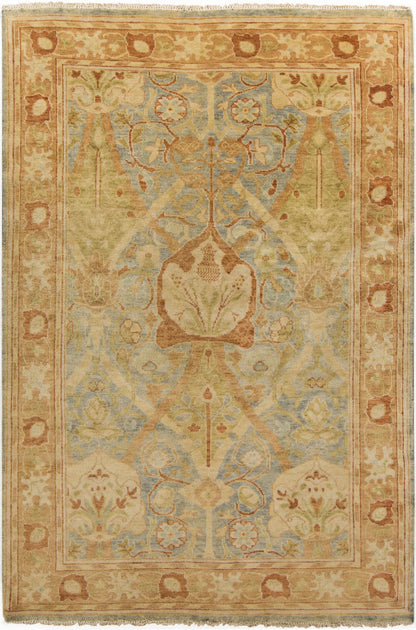 Hillcrest HIL-9022 Hand Knotted Rug