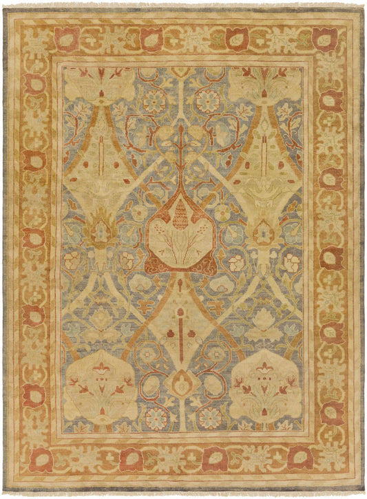 Hillcrest HIL-9022 Hand Knotted Rug