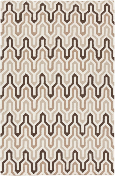Cream Hand Woven 100% Wool Modern Rectangle Handmade rug, Indoor use only, no fringe, non-washable. round, runner also available