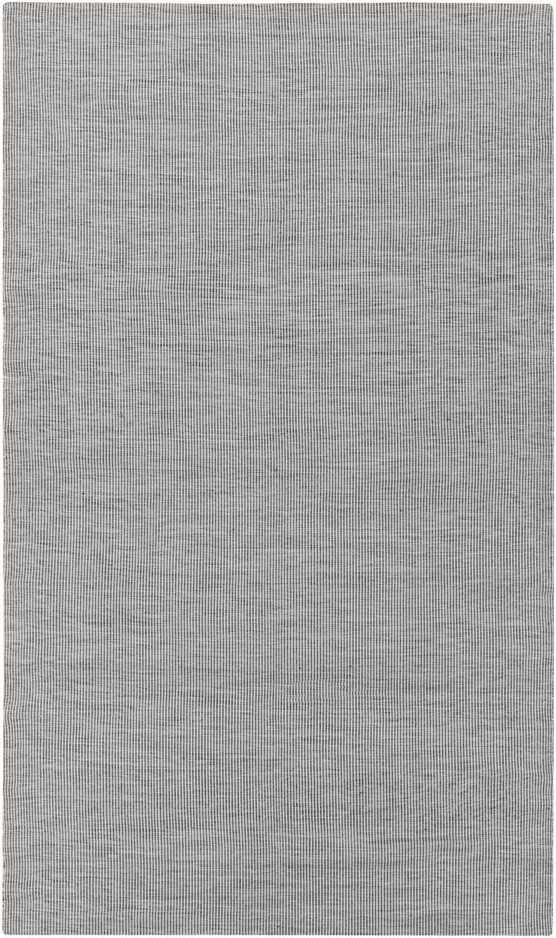 Light Slate Hand Woven 100% Acrylic Modern Rectangle Handmade rug, outdoor-safe, no fringe, non-washable.