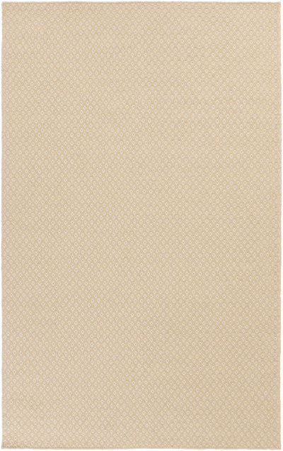 Light Beige Hand Woven 100% Wool Cottage Rectangle Handmade rug, Indoor use only, no fringe, non-washable. runner also available