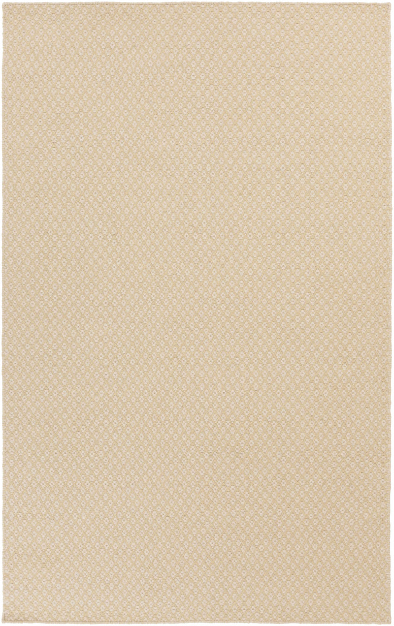 Light Beige Hand Woven 100% Wool Cottage Rectangle Handmade rug, Indoor use only, no fringe, non-washable. runner also available