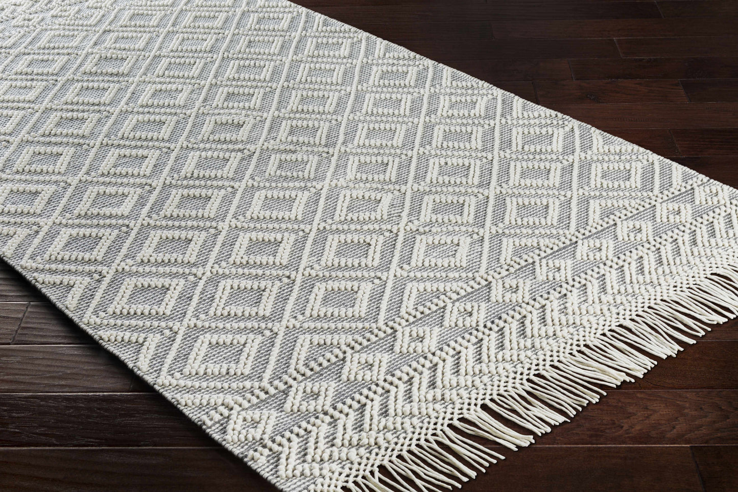 Farmhouse Tassels FTS-2303 Hand Woven Rug