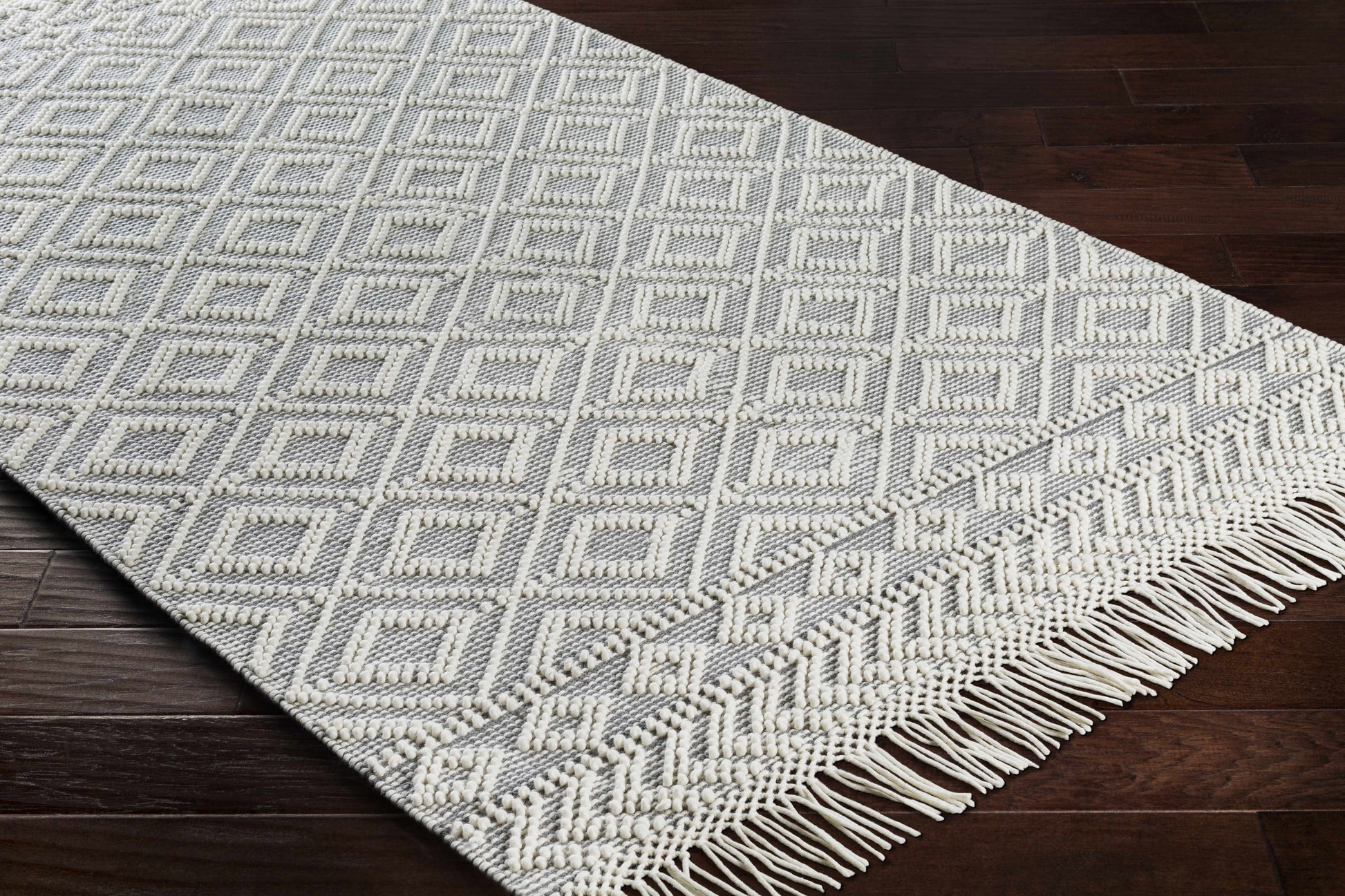 Farmhouse Tassels FTS-2303 Hand Woven Rug
