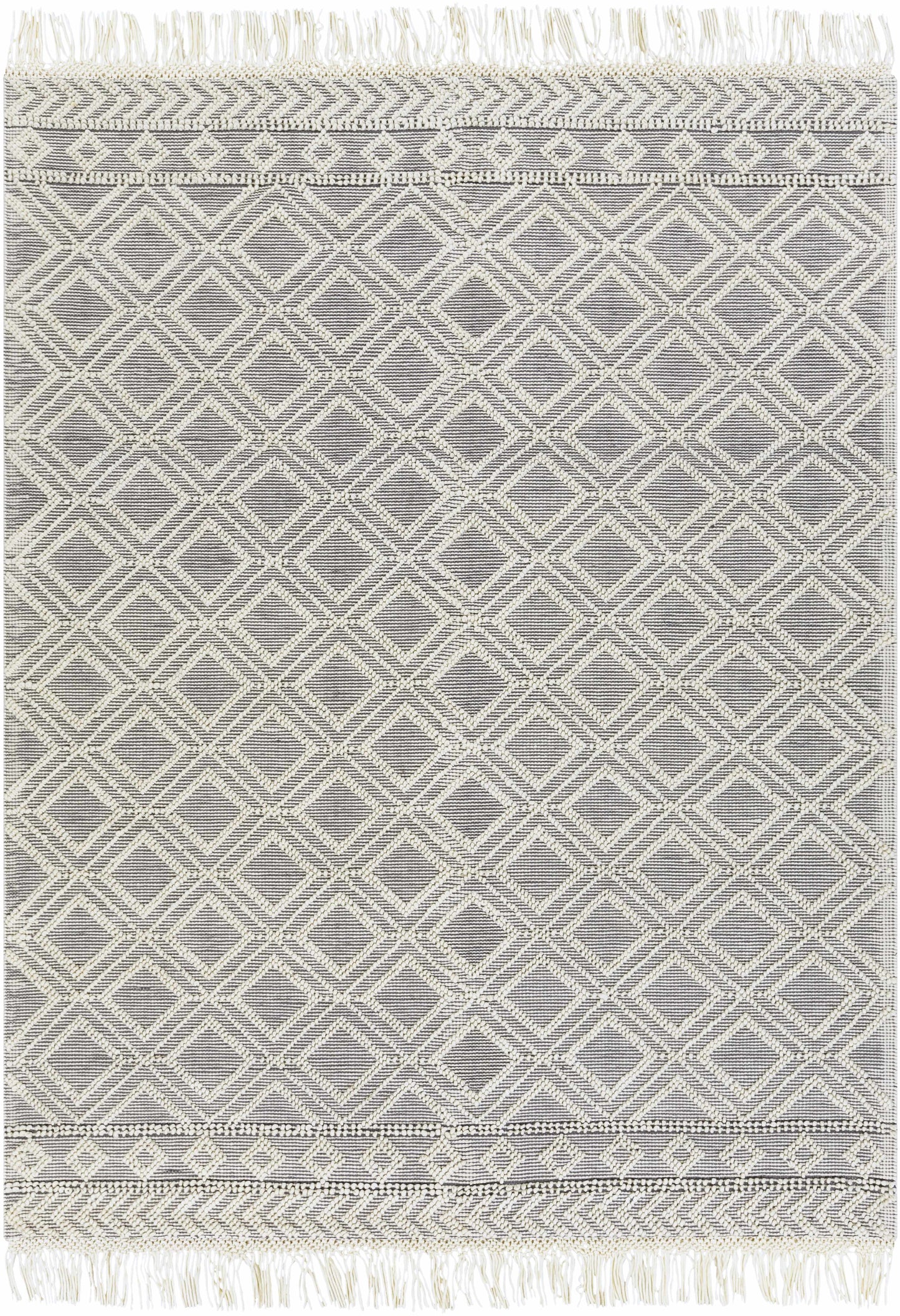 Farmhouse Tassels FTS-2303 Hand Woven Rug