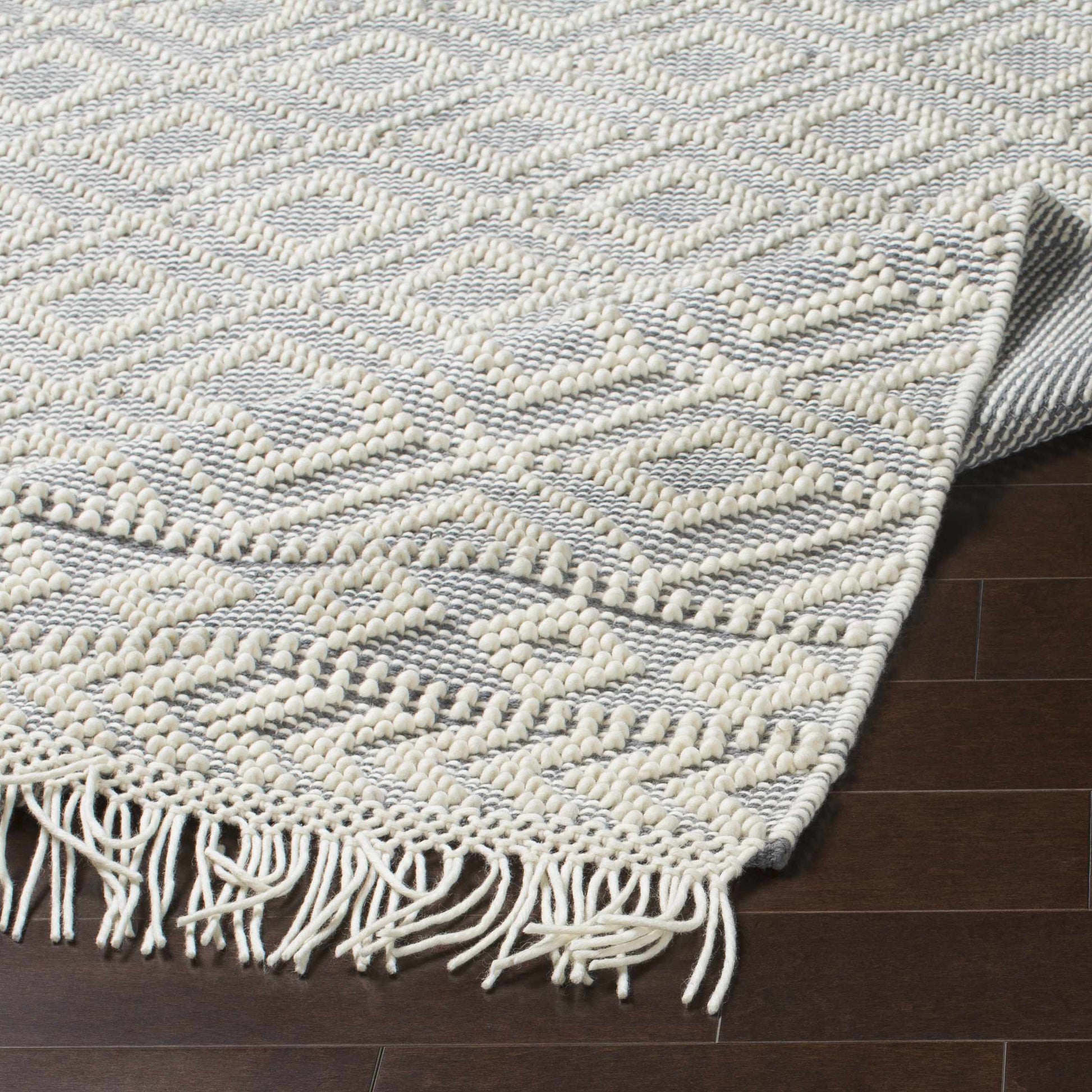 Farmhouse Tassels FTS-2303 Hand Woven Rug