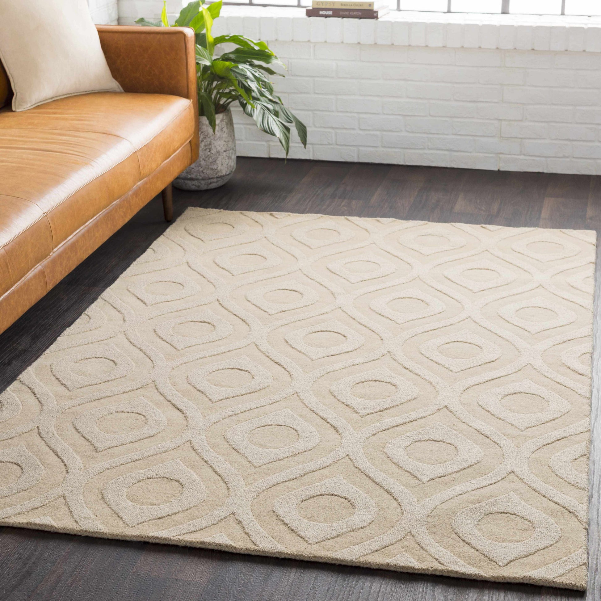 Central Park AWHP-4005 Hand Loomed Rug