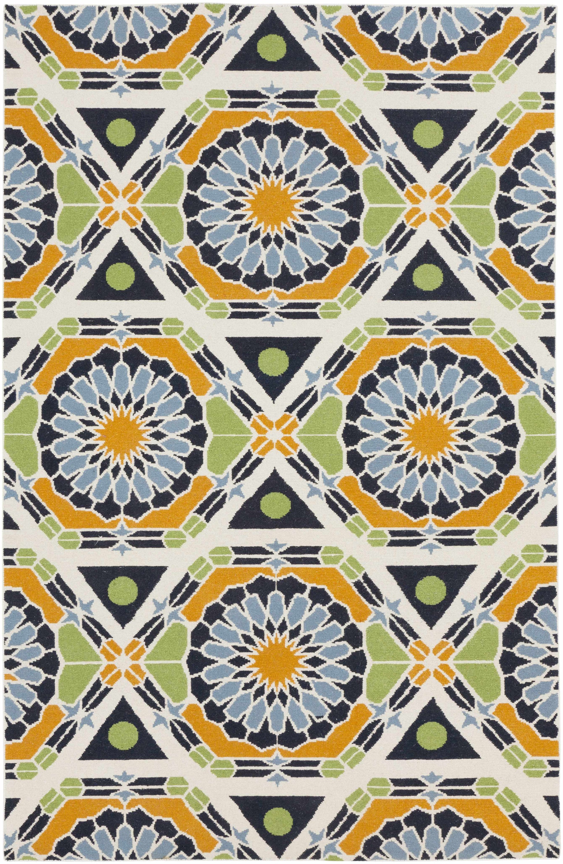 Kaleidoscope KAL-8002 Hand Knotted Rug