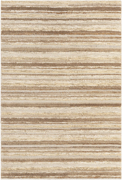 Dark Brown Hand Woven 50% Jute, 50% Wool Traditional Rectangle Handmade rug, Indoor use only, no fringe, non-washable.
