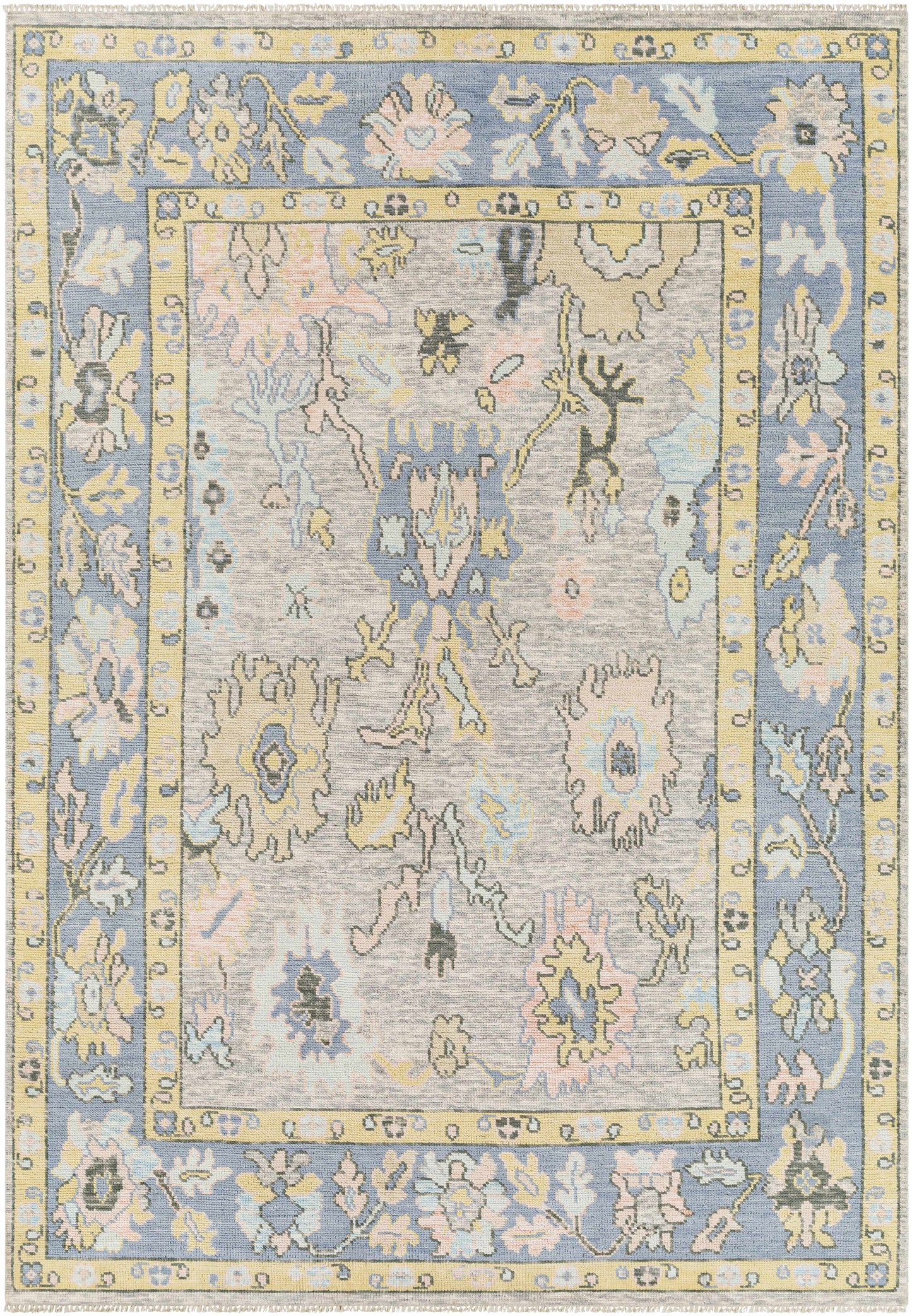 Ushak USK-2303 Hand Knotted Rug