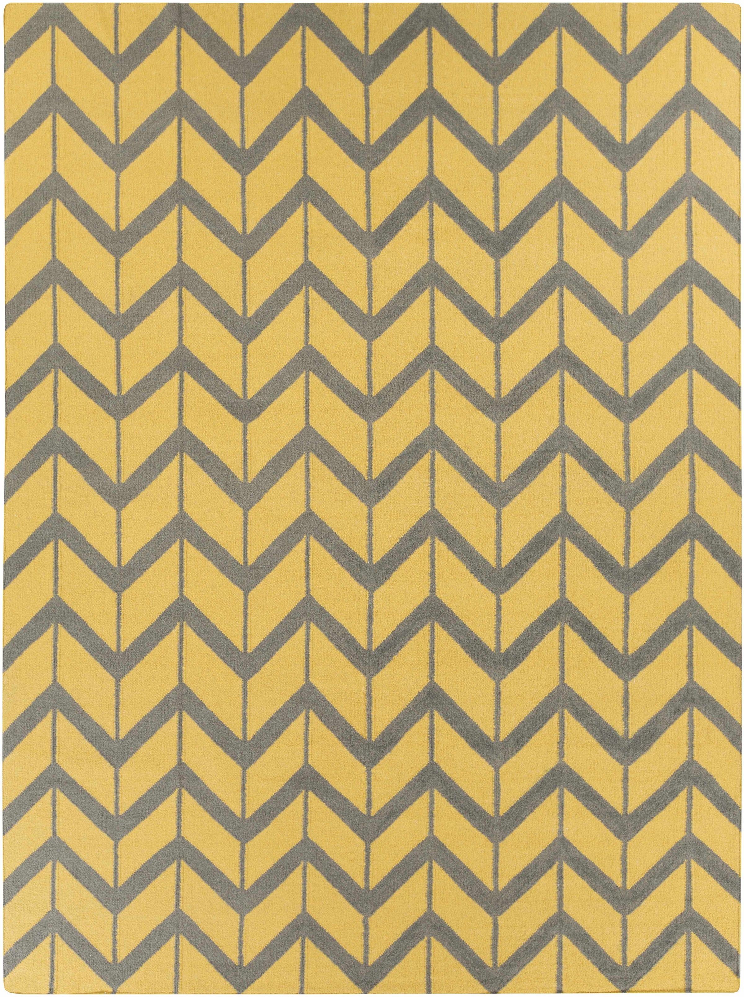 Mustard Hand Woven 100% Wool Modern Rectangle Handmade rug, Indoor use only, no fringe, non-washable. round, runner also available