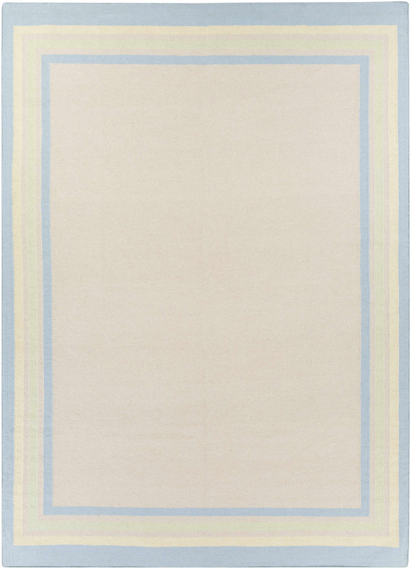 Ivory Hand Woven 100% Wool Cottage Rectangle Handmade rug, Indoor use only, no fringe, non-washable. runner also available