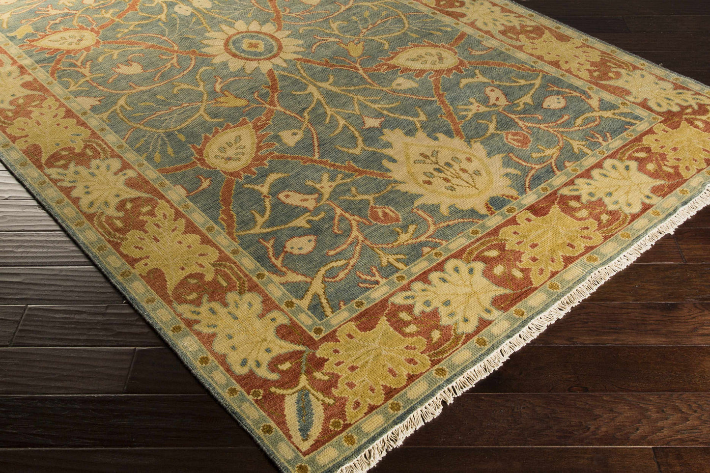 Hillcrest HIL-9016 Hand Knotted Rug